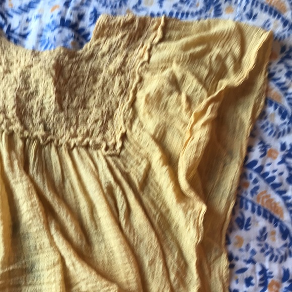 Free people fp one flutter top shirt xs 0 2 butterfly open back - Picture 3 of 6